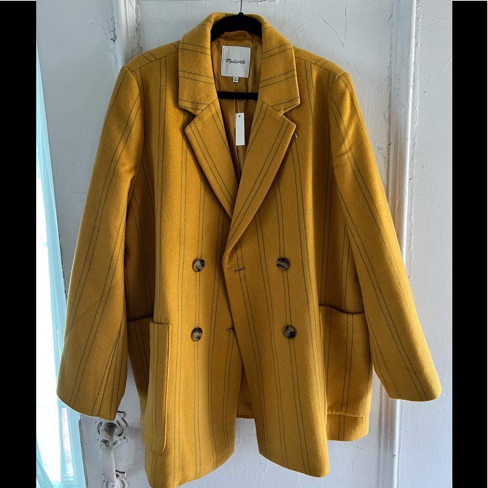 NWT Madewell Pea Coat